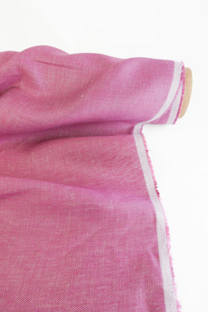 Sirocco - Turkish Glazed Linen | Hibiscus
