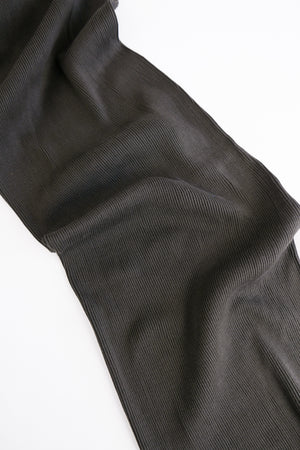 Japanese Silk Rib | Shiitake (LAST CUT - 1.2M)