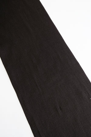 Japanese Silk Rib | Chocolate