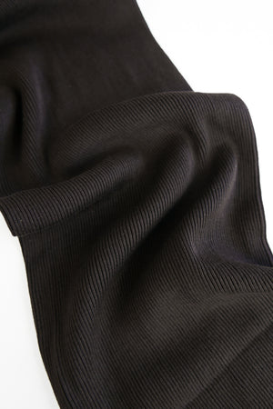 Japanese Silk Rib | Chocolate