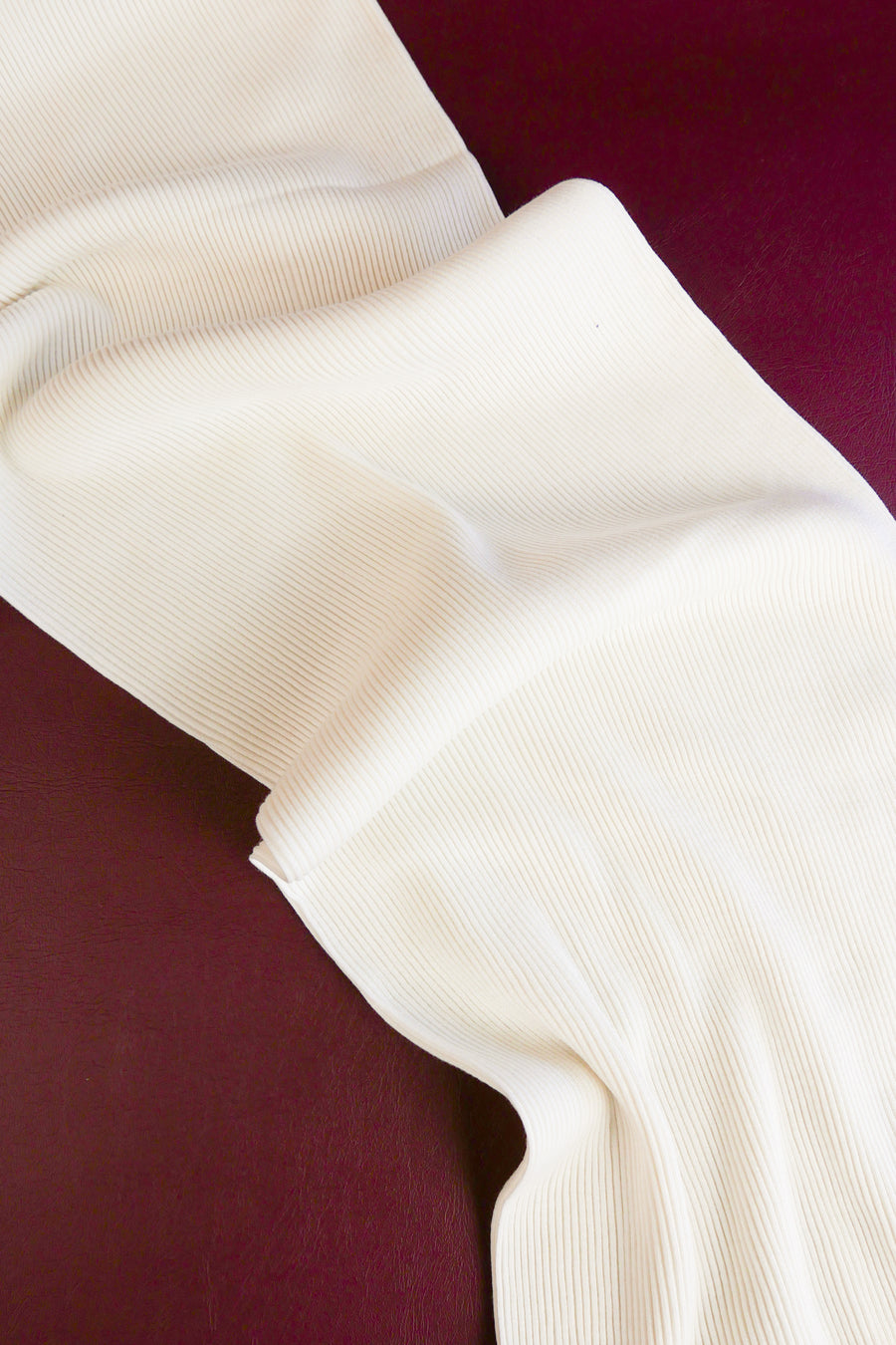 Japanese Silk Rib | Ivory