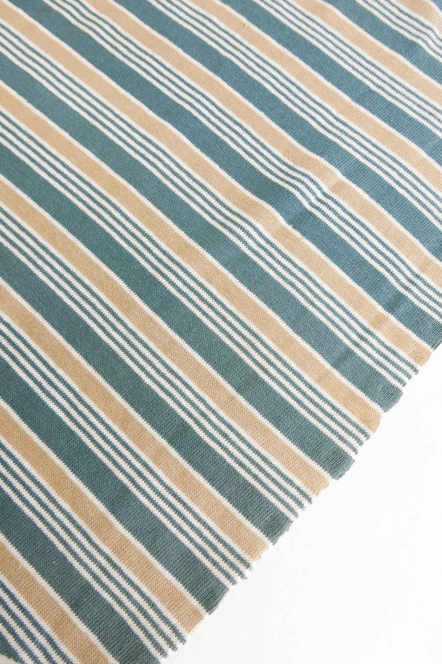Nautical Stripe - Australian Knit | Sage
