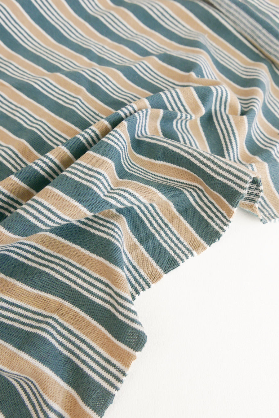 Nautical Stripe - Australian Knit | Sage