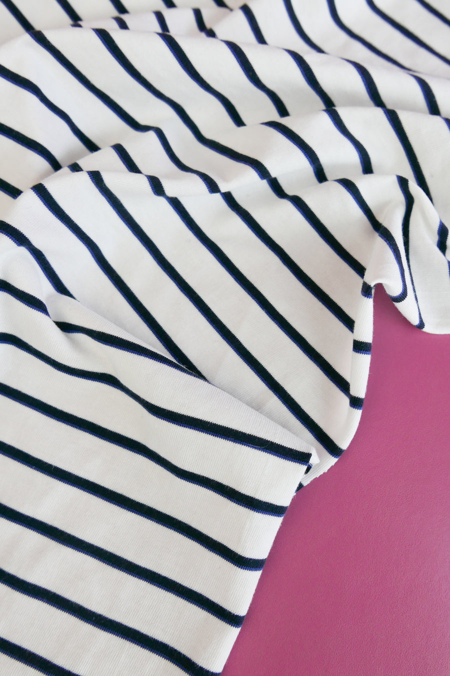 Sailor Stripe - Australian Combed Cotton Jersey