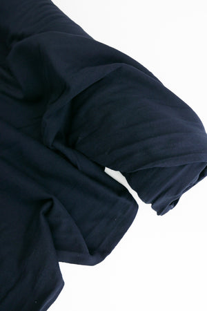 Xavier - Cotton Jersey | Navy
