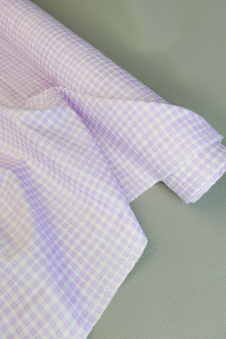 Kylie - Printed Cotton | Lavender