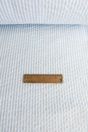 Peter - Cotton Seersucker | Sky Blue