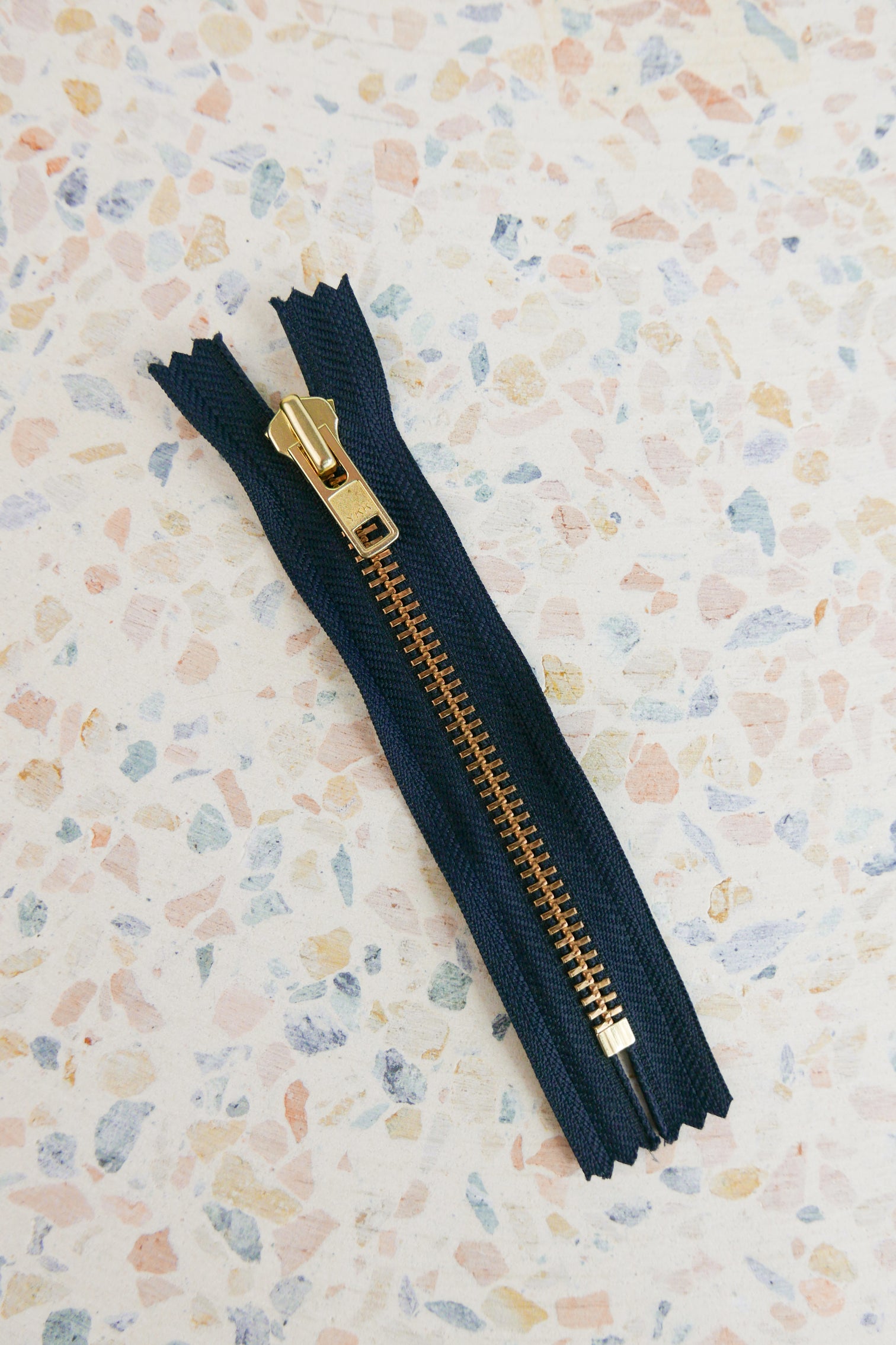 YKK 65cm Metal Zip | Ocean – Drapers Fabrics