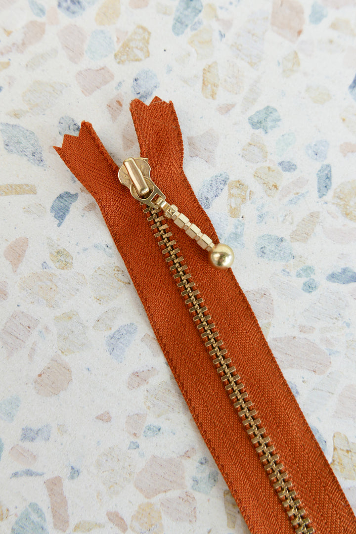 YKK 90cm Metal Zip With Toggle | Spice