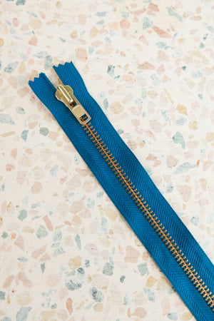 YKK 65cm Metal Zip | Ocean