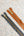YKK 30cm Metal Zip | Pumpkin & Ash
