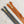 YKK 30cm Metal Zip | Pumpkin & Ash