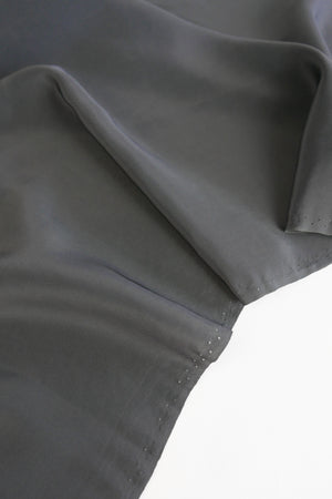 Silk Crepe De Chine | Ash