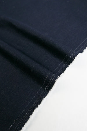 Leanne - Plated Stretch Denim | Indigo
