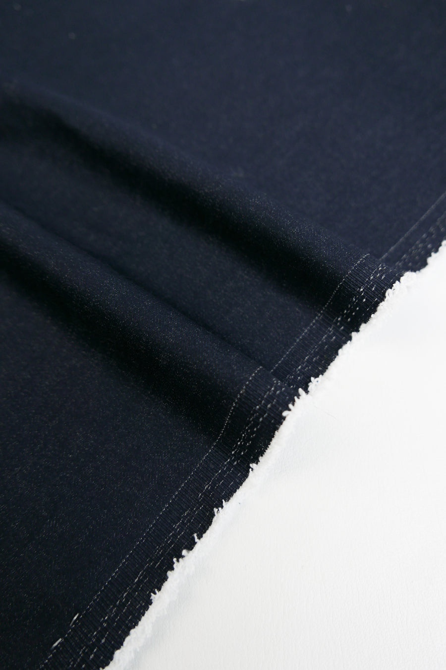 Leanne - Plated Stretch Denim | Indigo