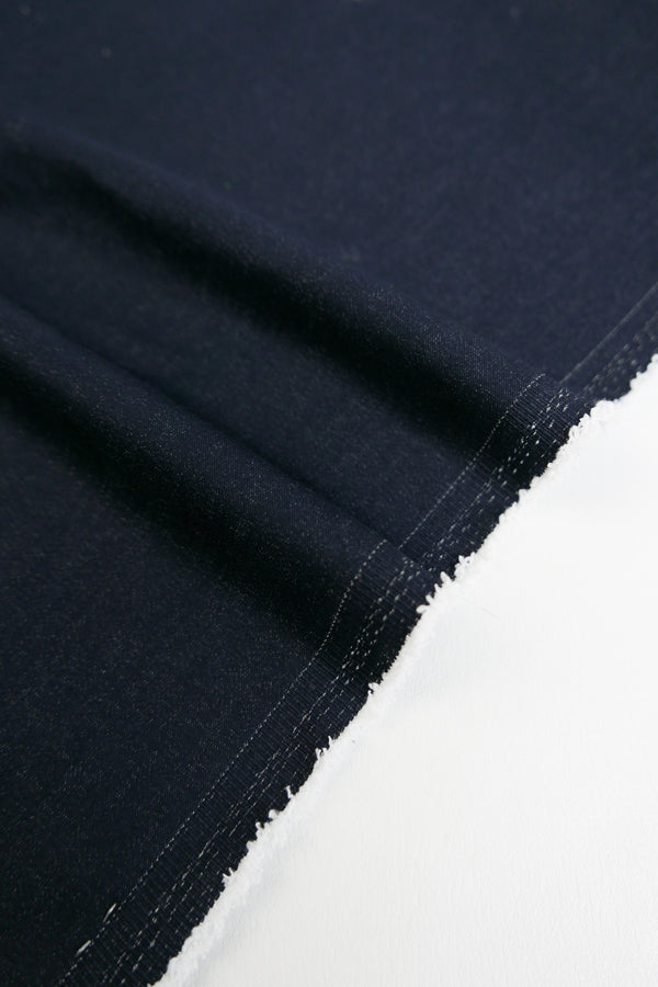 Leanne - Plated Stretch Denim | Indigo Remnant (3M)