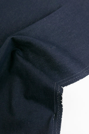 Leanne - Plated Stretch Denim | Indigo