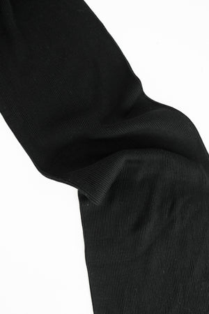 Japanese Silk Rib | Black