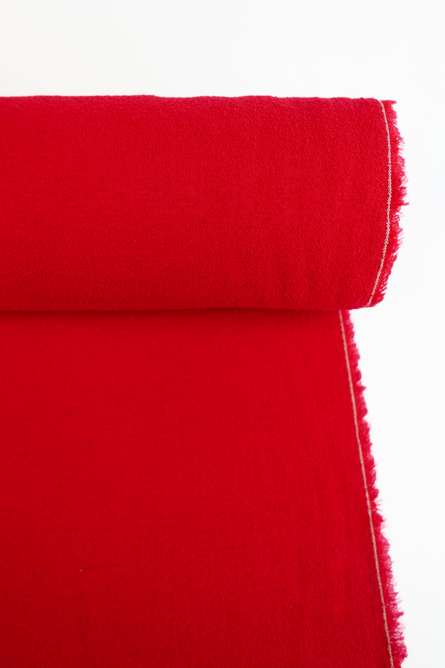 Cherry - Textured Crepe | Cardinal