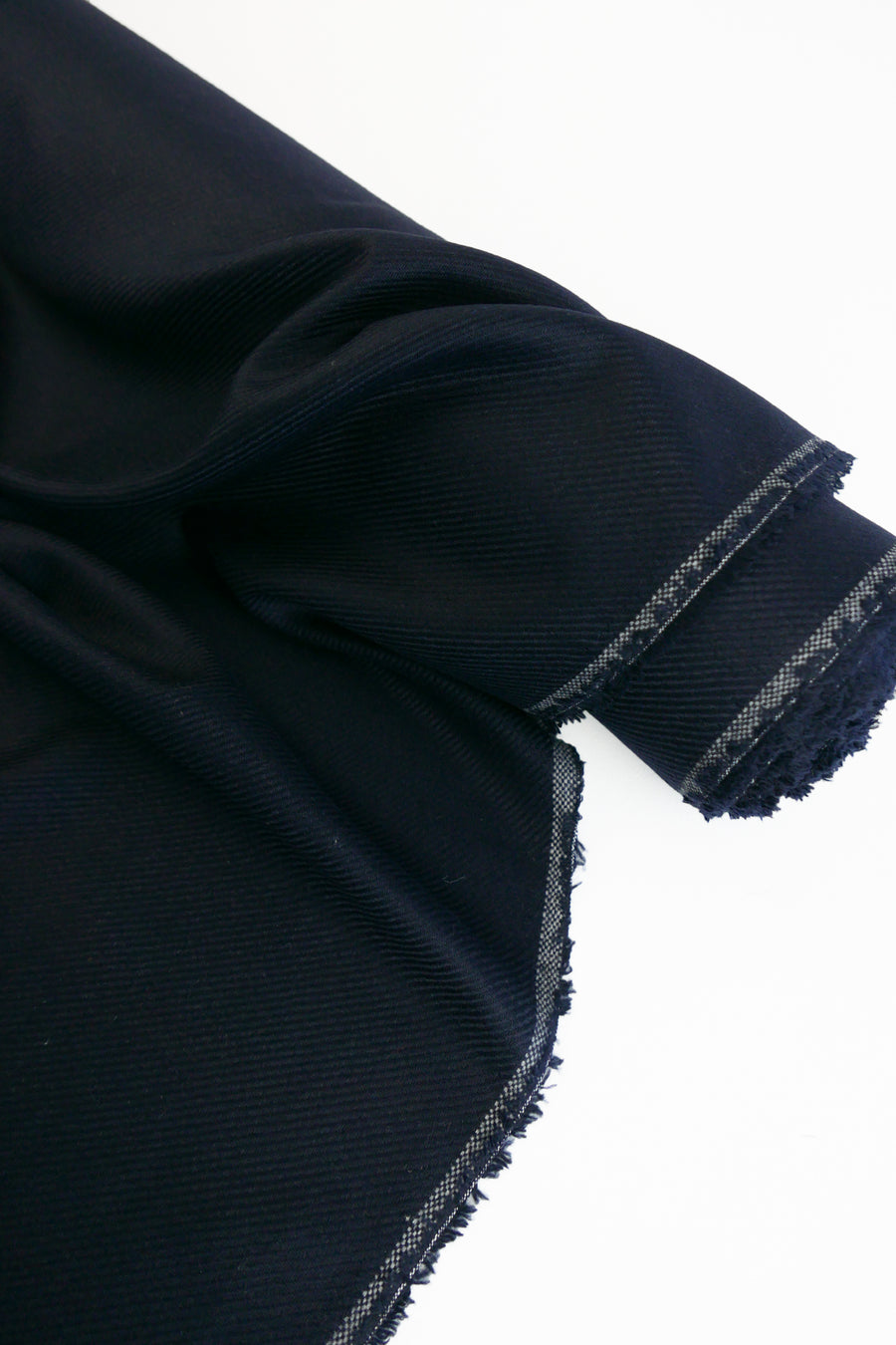 Bleu - Italian Silk Wool Flannel