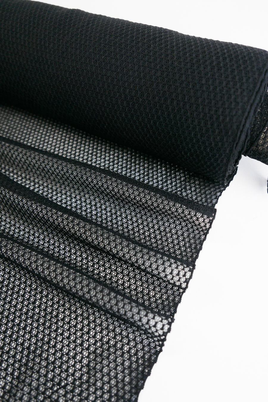 Donatella - Italian Stretch Lace | Black