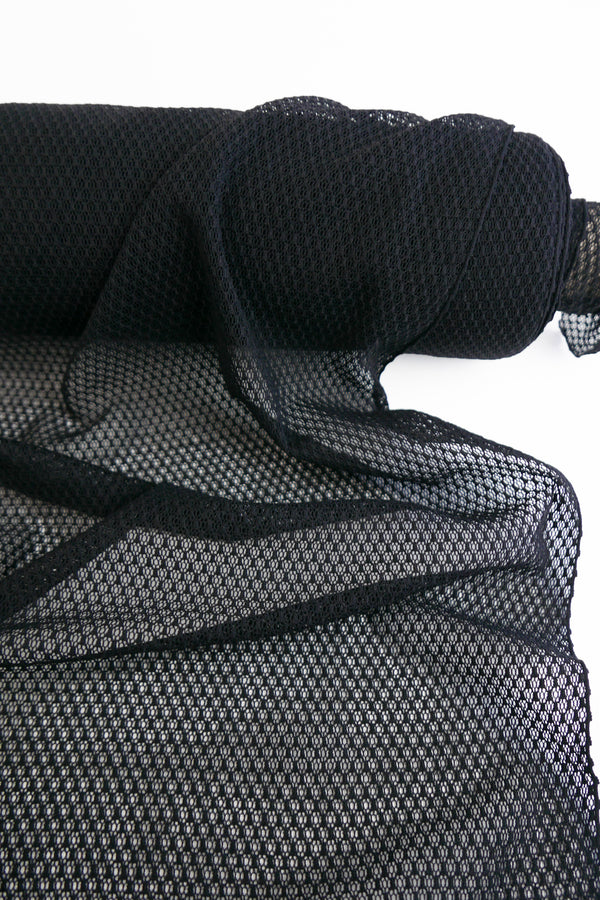Donatella - Italian Stretch Lace | Black