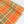 Vista - Yarn Dyed Linen Check | Tangerine (LAST CUT - 1.5M)