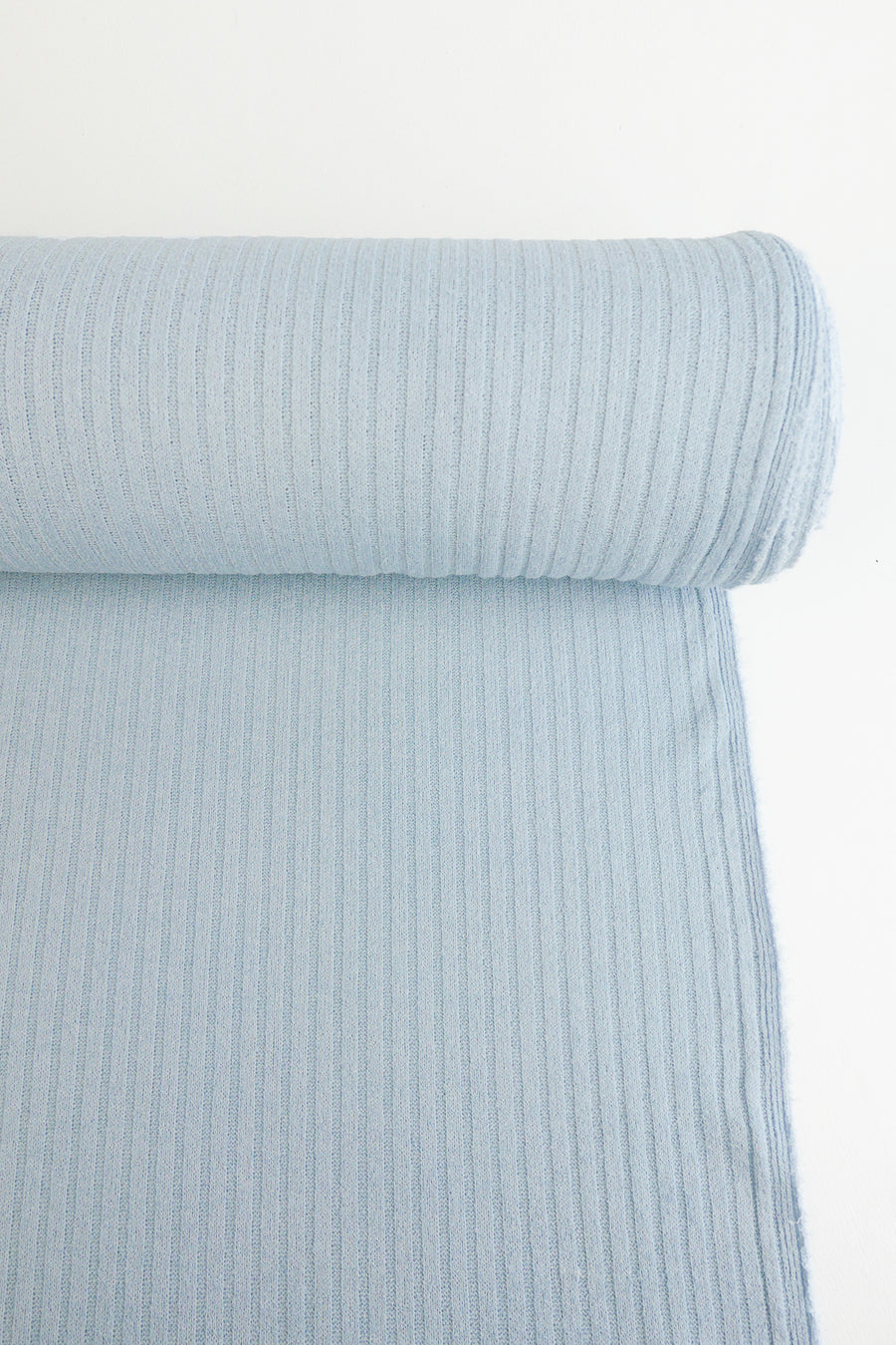 Australian Wide Rib Knit | Powder Blue