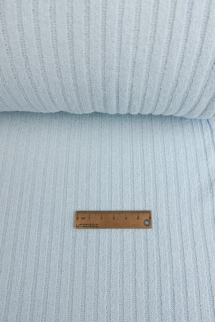 Australian Wide Rib Knit | Powder Blue