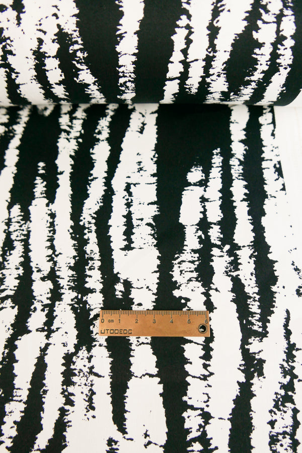 Yvonne - Cotton Sateen | Zebra Remnant (2.2M)