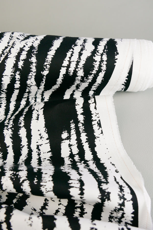 Yvonne - Cotton Sateen | Zebra Remnant (2.2M)