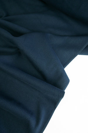 Korean Heavy Knitted Ribbing | Navy