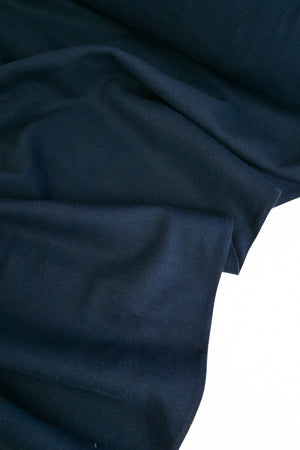 Korean Heavy Knitted Ribbing | Navy