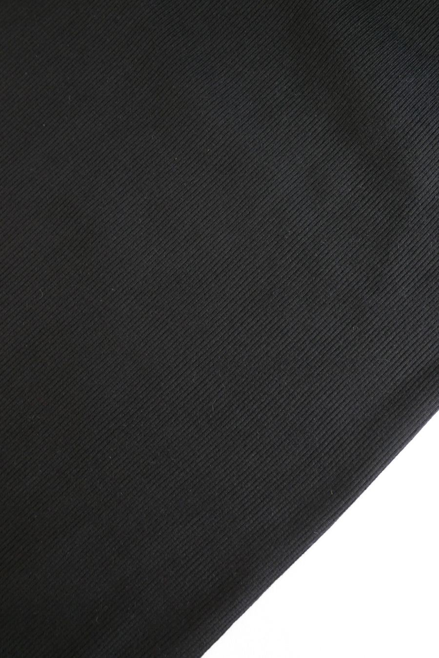 Korean Knitted Ribbing | Black