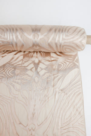 Silk Devoré Burnout | Primrose