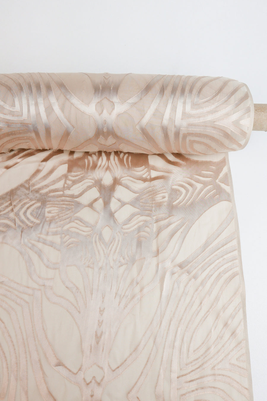 Silk Devoré Burnout | Primrose