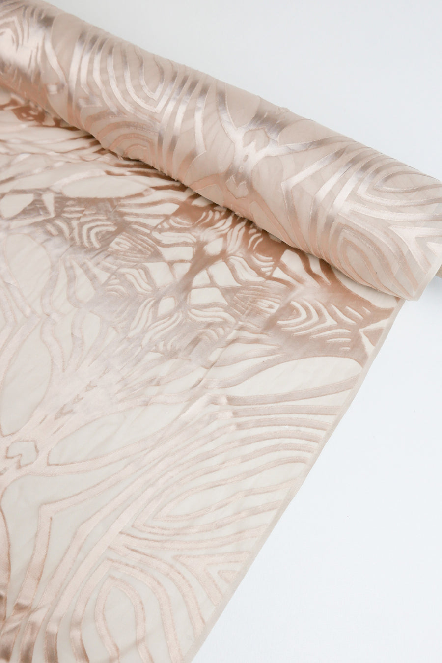 Silk Devoré Burnout | Primrose