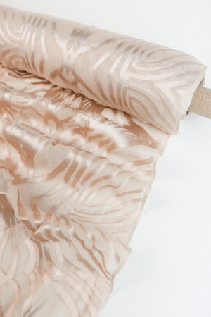 Silk Devoré Burnout | Primrose