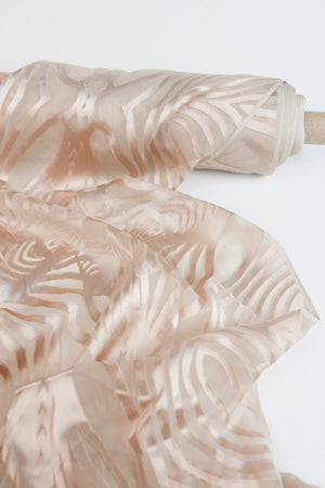 Silk Devoré Burnout | Primrose