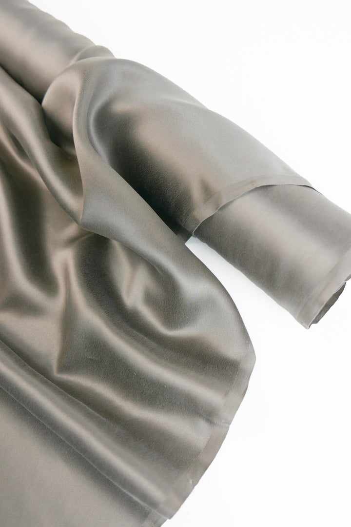 Sandwashed Silk Satin | Mink