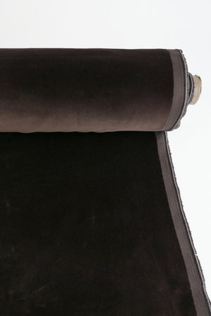 Japanese Cotton Velvet | Chocolate
