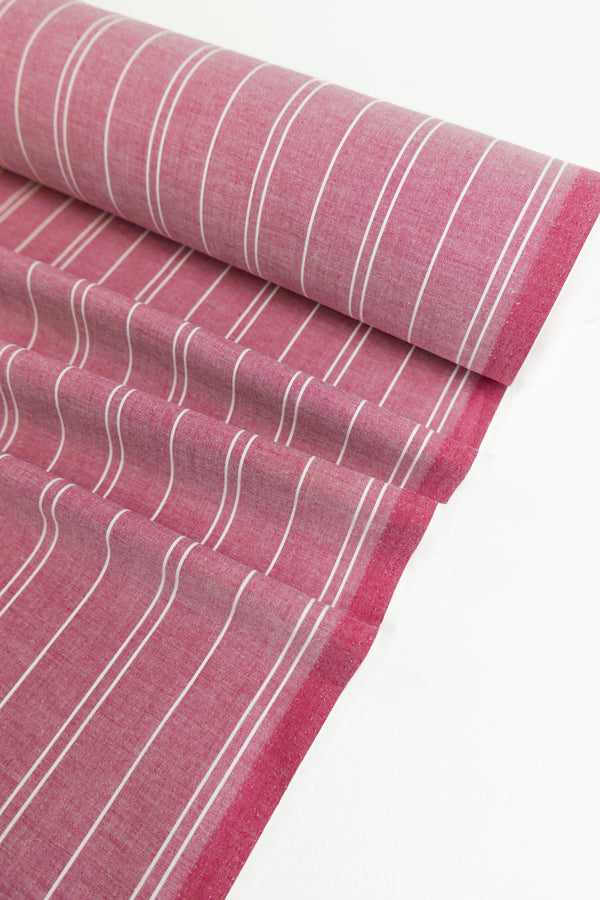 Scarlet - Yarn-Dyed Cotton Poplin | Raspberry