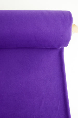 Korean Heavy Knitted Ribbing | Purple