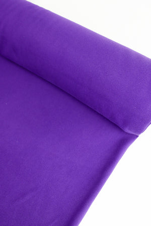 Korean Heavy Knitted Ribbing | Purple