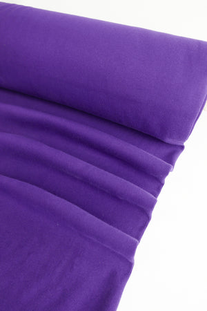 Korean Heavy Knitted Ribbing | Purple