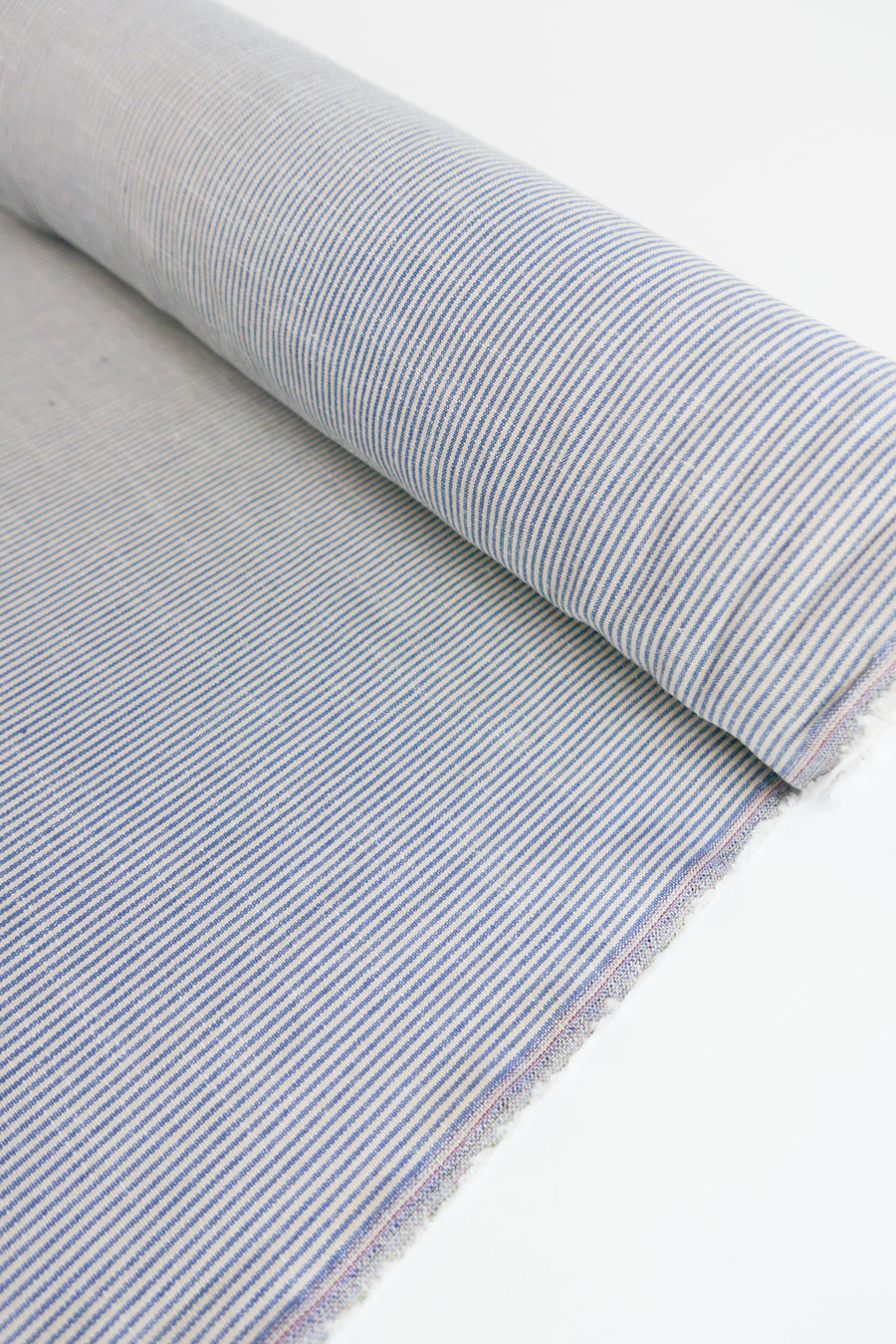 Ticking Stripe - Japanese Linen Cotton | Vintage Wash