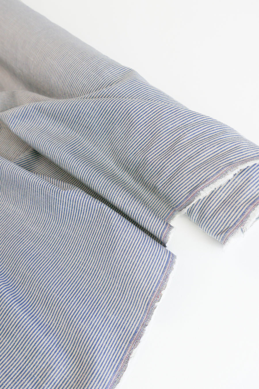 Ticking Stripe - Japanese Linen Cotton | Vintage Wash