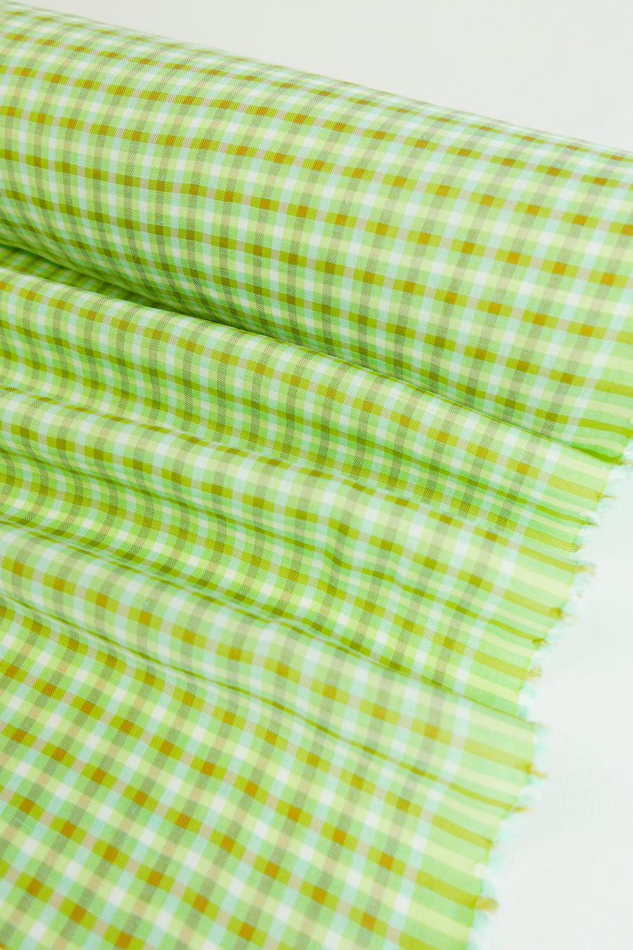 Viker - European Linen Seersucker | Lime