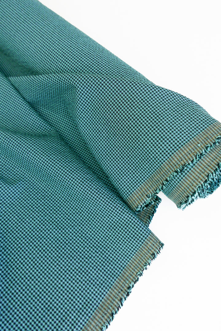 Bambina - European Seersucker | Aqua