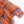 Madras Check - French Yarn Dyed Linen | Tangerine (LAST CUT - 1.4M)